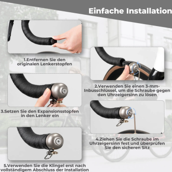 ROCKBROS | Rennrad Fahrradklinge für 22,2mm Dropbar Lenker